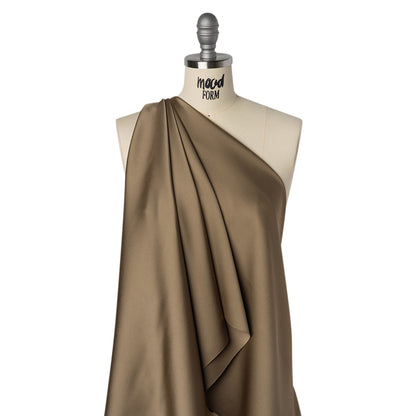 Soft Double Face Polyester Twill - Taupe - Viola Collection