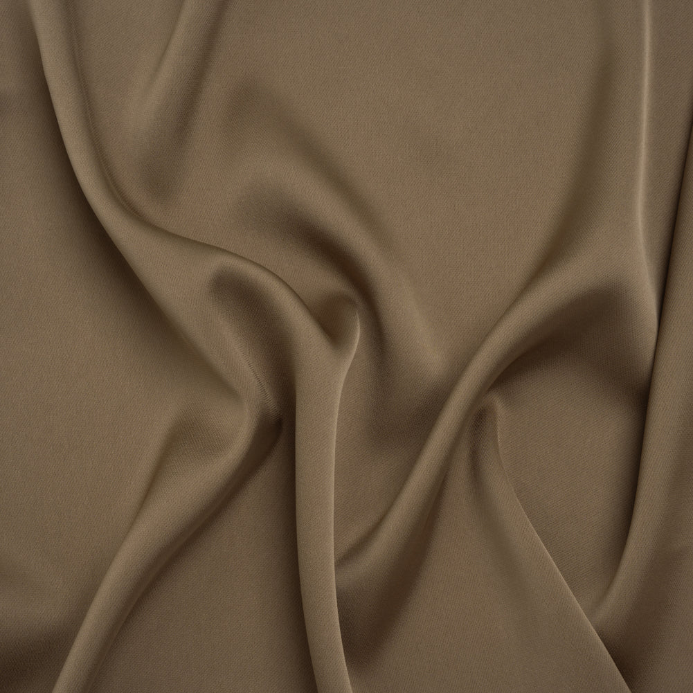 Soft Double Face Polyester Twill - Taupe - Viola Collection