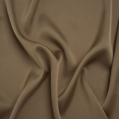 Soft Double Face Polyester Twill - Taupe - Viola Collection