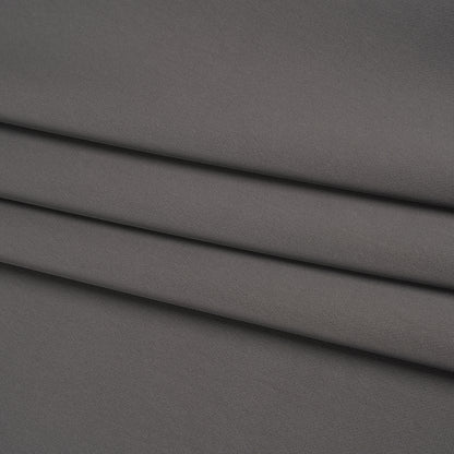 Soft Double Face Polyester Twill - Graphite Gray - Viola Collection