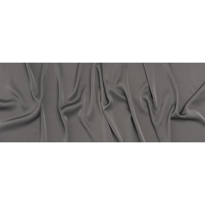 Soft Double Face Polyester Twill - Graphite Gray - Viola Collection
