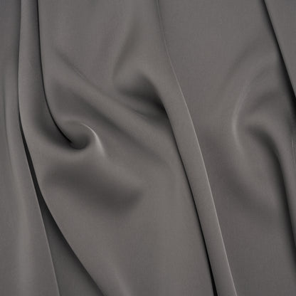 Soft Double Face Polyester Twill - Graphite Gray - Viola Collection