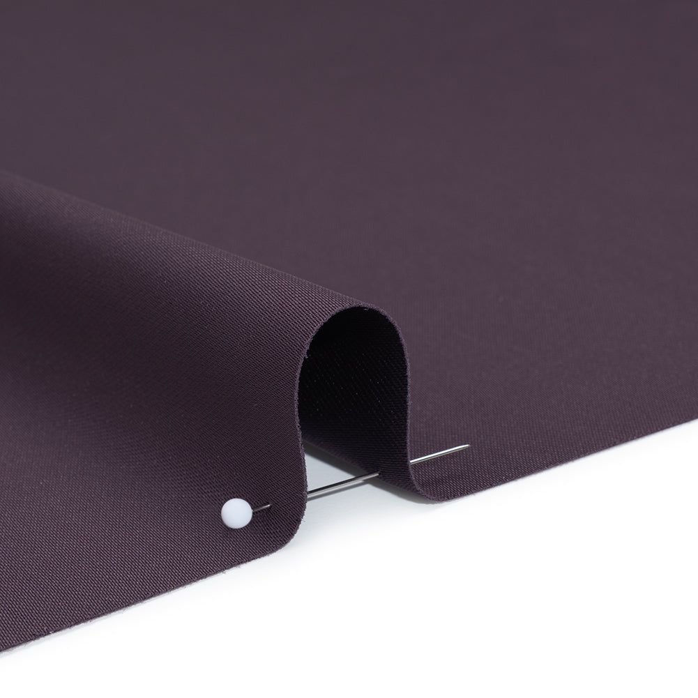 Soft Double Face Polyester Twill - Amethyst Purple - Viola Collection - Detail