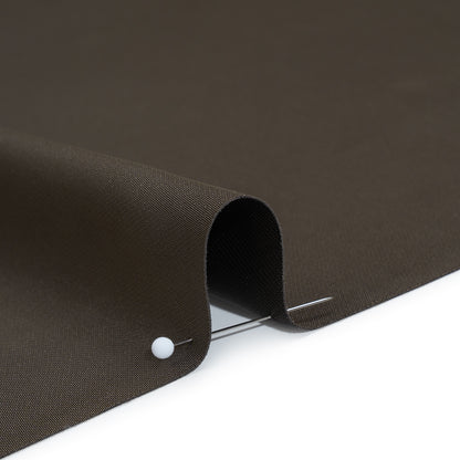 Soft Double Face Polyester Twill - Dark Brown - Viola Collection Detail