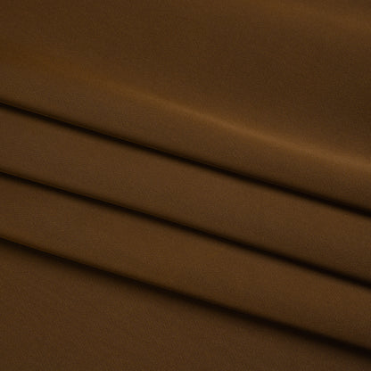 Soft Double Face Polyester Twill - Chocolate Brown - Viola Collection