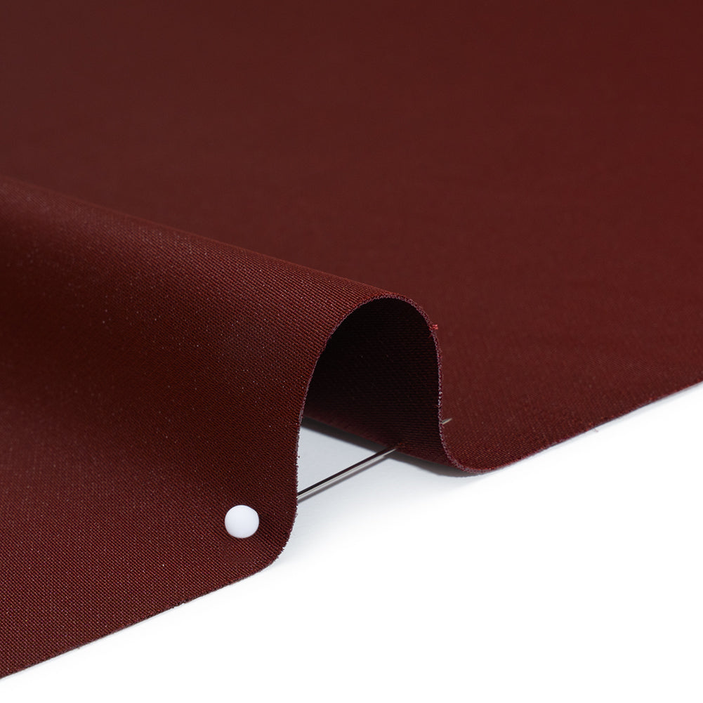 Soft Double Face Polyester Twill - Burgundy - Viola Collection