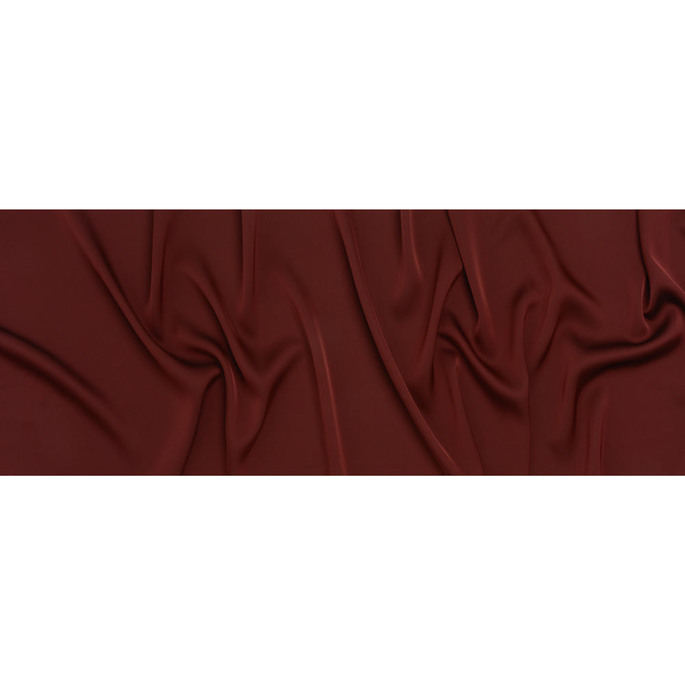 Soft Double Face Polyester Twill - Burgundy - Viola Collection