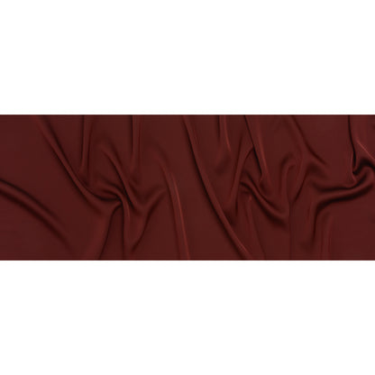 Soft Double Face Polyester Twill - Burgundy - Viola Collection