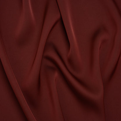Soft Double Face Polyester Twill - Burgundy - Viola Collection