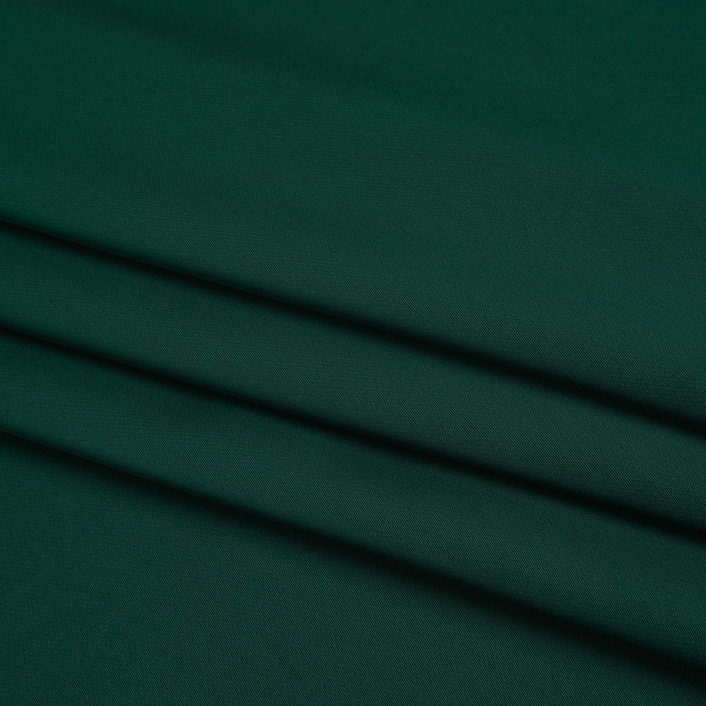 Soft Double Face Polyester Twill - Dark Green - Viola Collection Folded