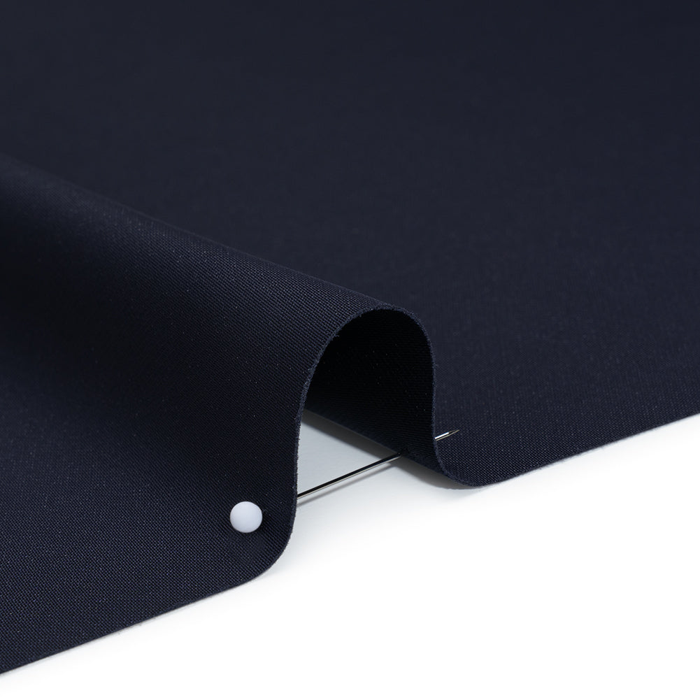 Soft Double Face Polyester Twill - Navy Blue - Viola Collection Detail