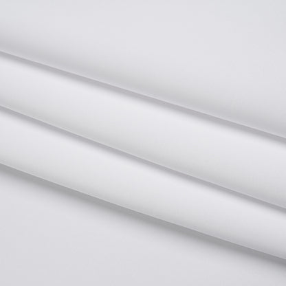 Soft Double Face Polyester Satin - White - Samantha Collection