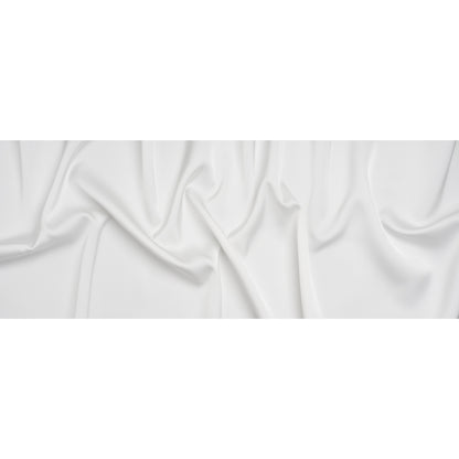 Soft Double Face Polyester Satin - Off White - Samantha Collection