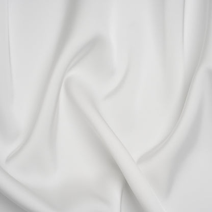 Soft Double Face Polyester Satin - Off White - Samantha Collection