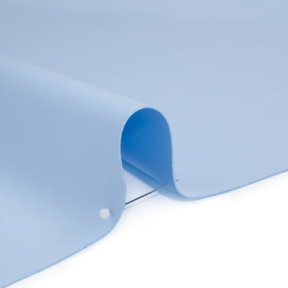 Soft Double Face Polyester Satin - Baby Blue - Samantha Collection Detail