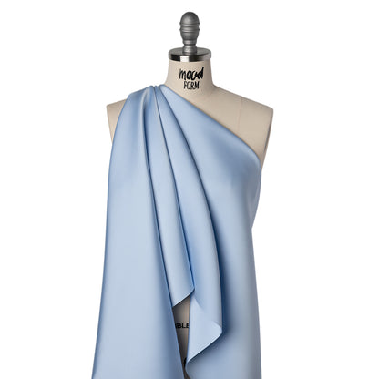 Soft Double Face Polyester Satin - Baby Blue - Samantha Collection Drape