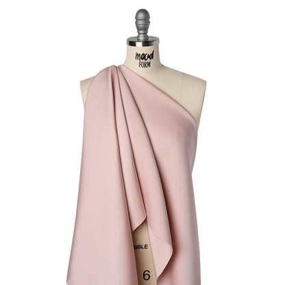 Soft Double Face Polyester Satin - Light Rose Pink - Samantha Collection