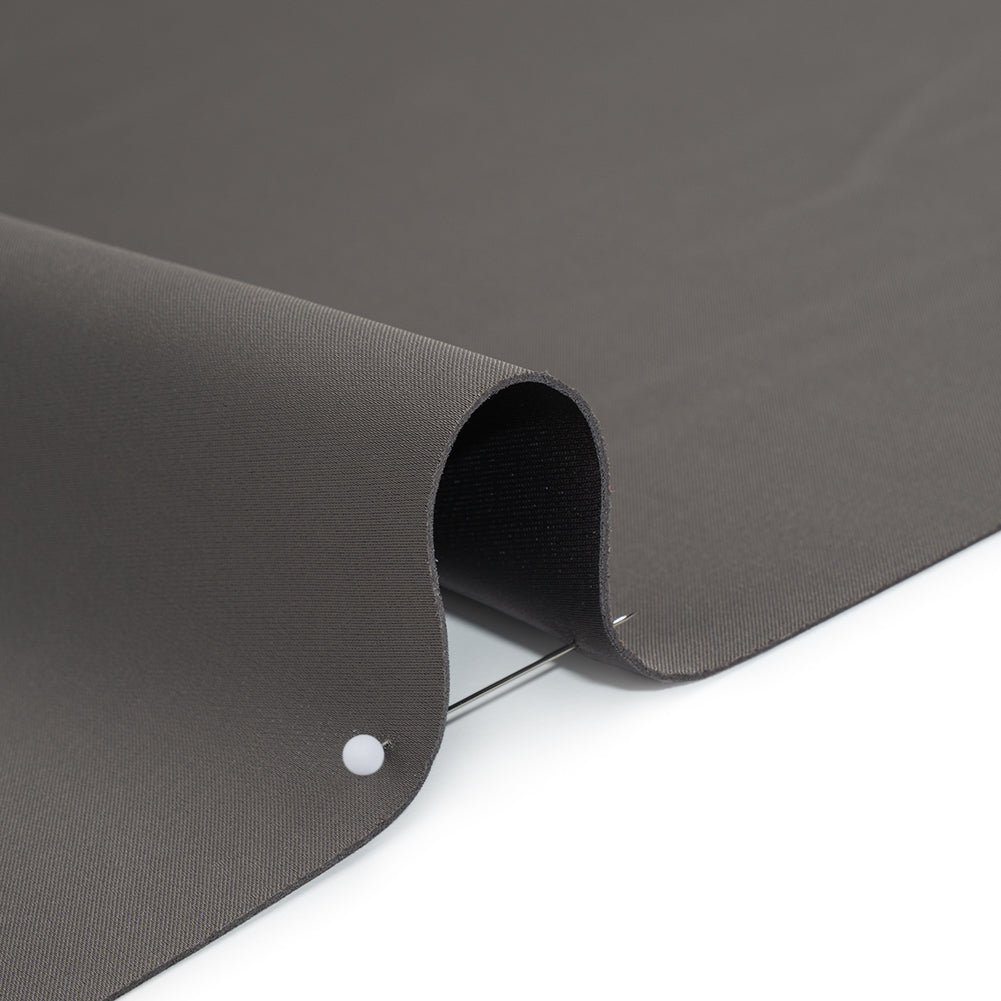 Soft Double Face Polyester Satin - Graphite Gray - Samantha Collection