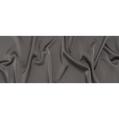 Soft Double Face Polyester Satin - Graphite Gray - Samantha Collection