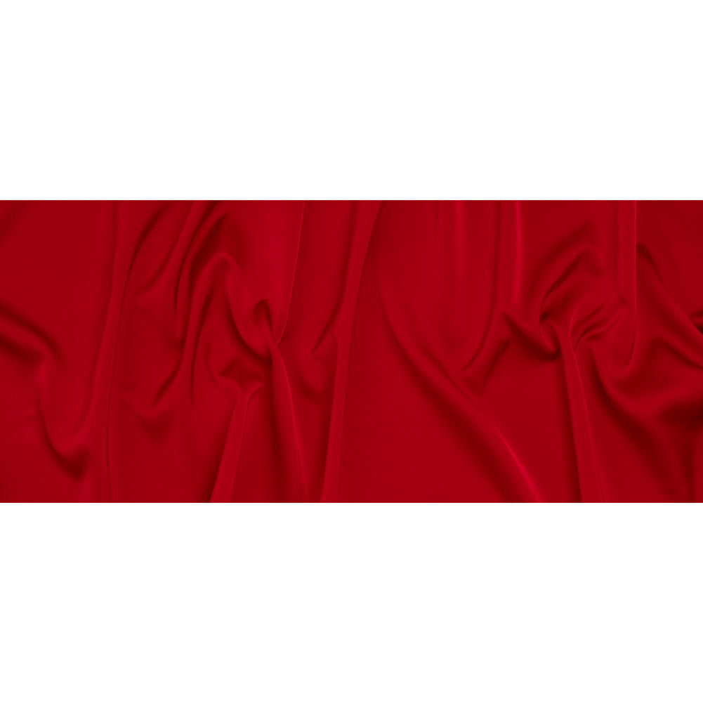 Soft Double Face Polyester Satin - Red - Samantha Collection