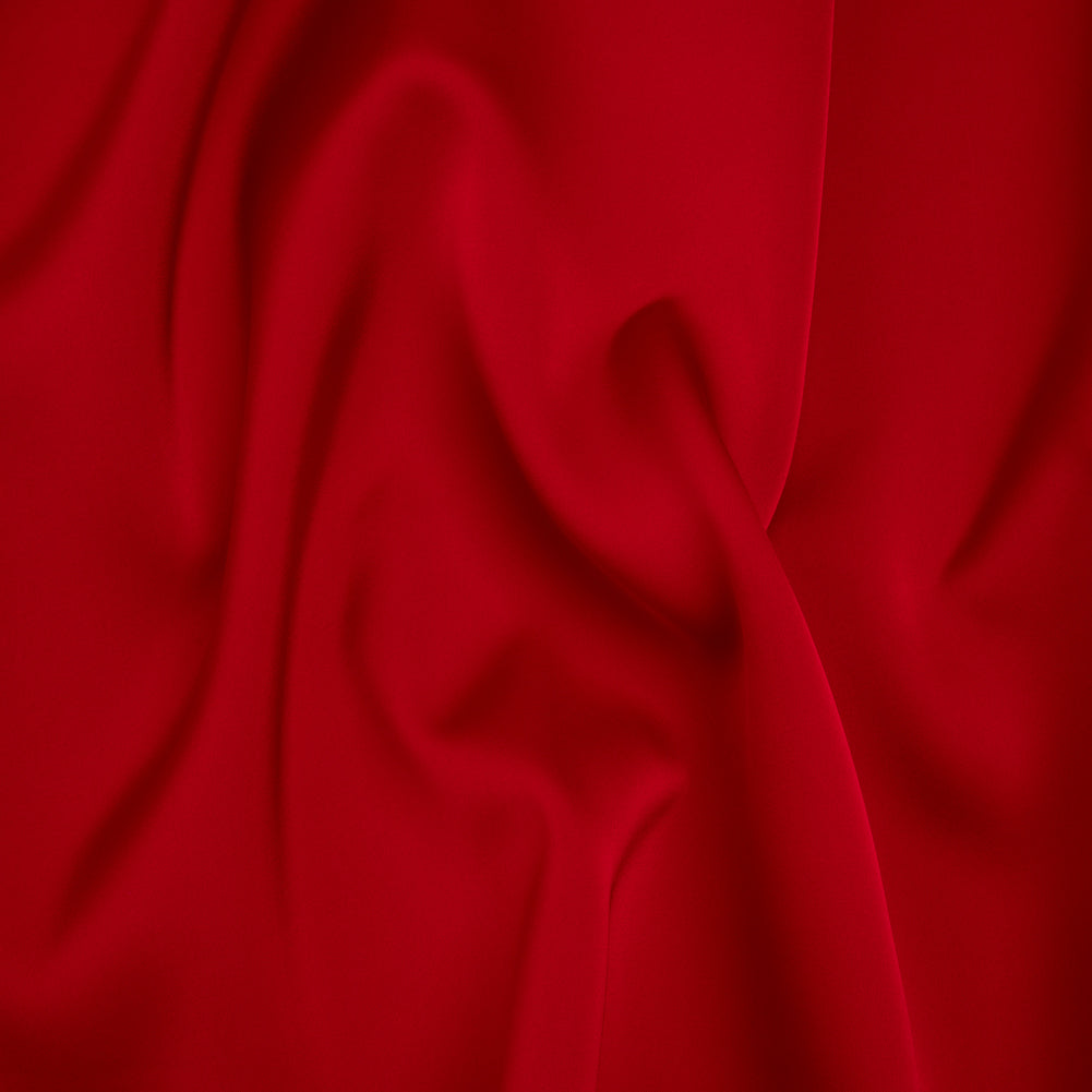 Soft Double Face Polyester Satin - Red - Samantha Collection