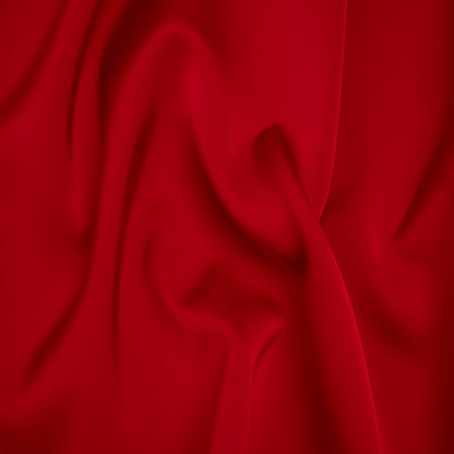 Soft Double Face Polyester Satin - Red - Samantha Collection