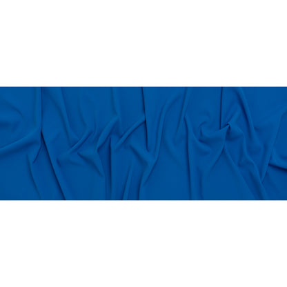 Soft Lightweight Polyester Gabardine - Bright Blue - Stefanie Collection