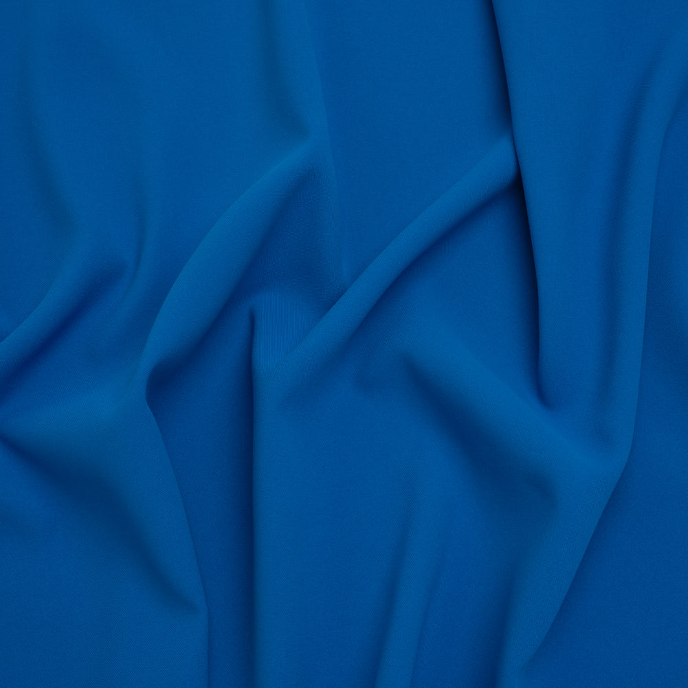 Soft Lightweight Polyester Gabardine - Bright Blue - Stefanie Collection