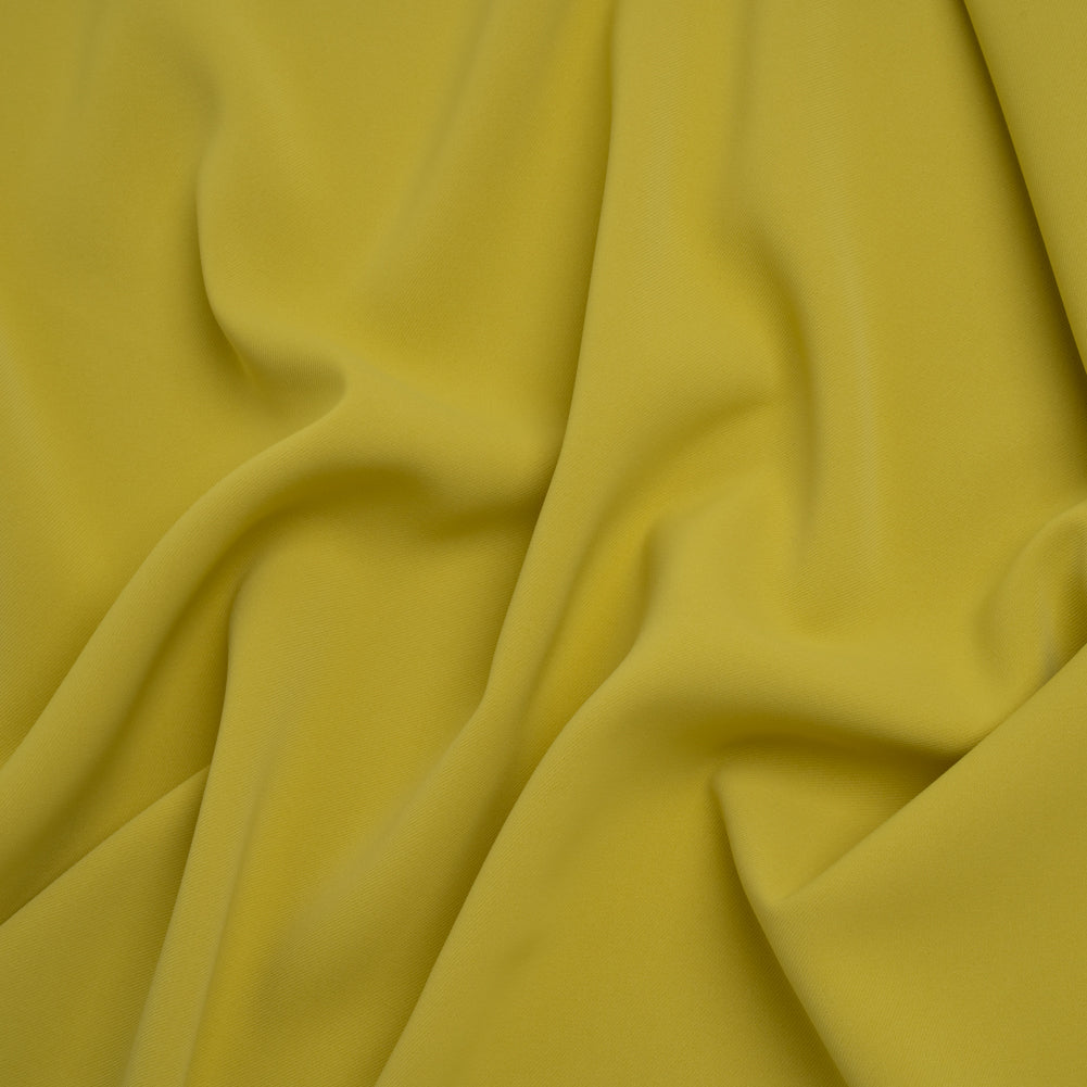 Soft Lightweight Polyester Gabardine - Chartreuse - Stefanie Collection