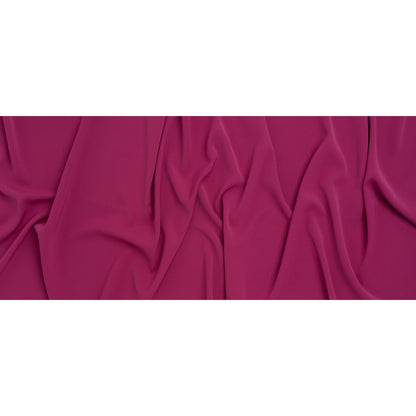 Soft Lightweight Polyester Gabardine - Magenta - Stefanie Collection