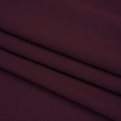Soft Lightweight Polyester Gabardine - Burgundy - Stefanie Collection