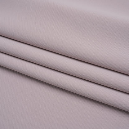 Soft Lightweight Polyester Gabardine - Pale Lavender - Stefanie Collection Folded