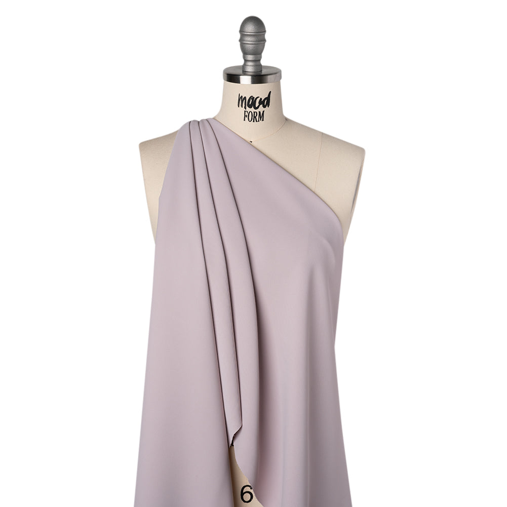 Soft Lightweight Polyester Gabardine - Pale Lavender - Stefanie Collection Drape