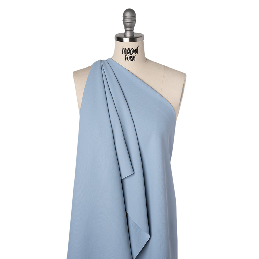Soft Lightweight Polyester Gabardine - Baby Blue - Stefanie Collection Drape