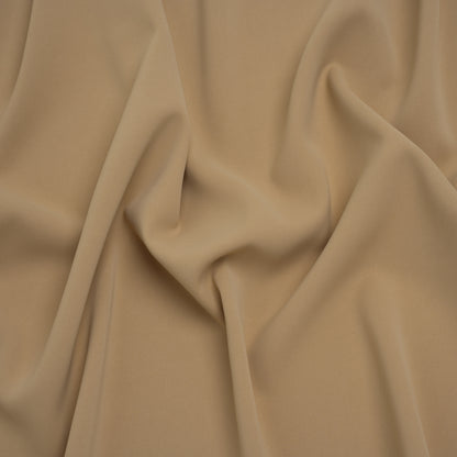 Soft Lightweight Polyester Gabardine - Nude - Stefanie Collection