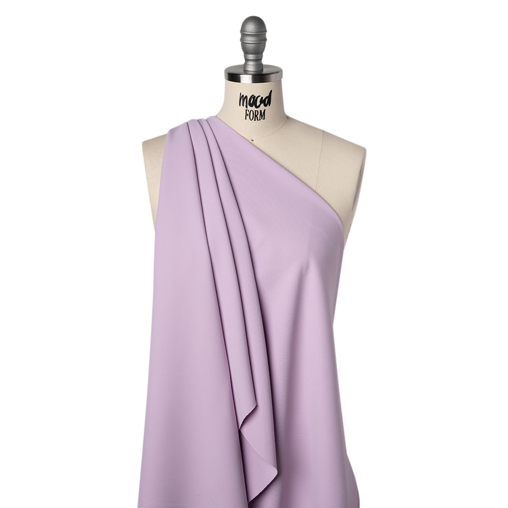 Soft Lightweight Polyester Gabardine - Orchid - Stefanie Collection - Drape