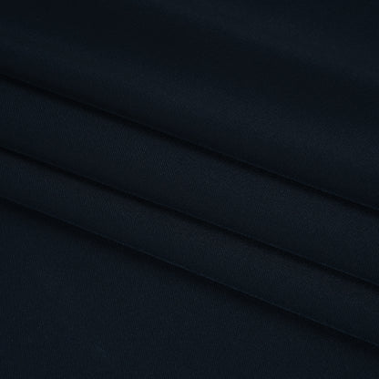 Soft Lightweight Polyester Gabardine - Midnight Navy - Stefanie Collection