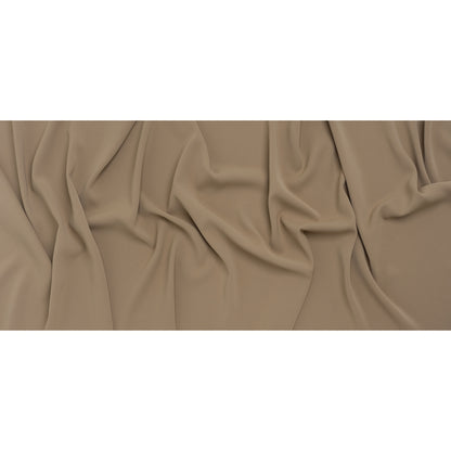 Soft Lightweight Polyester Gabardine - Light Taupe - Stefanie Collection