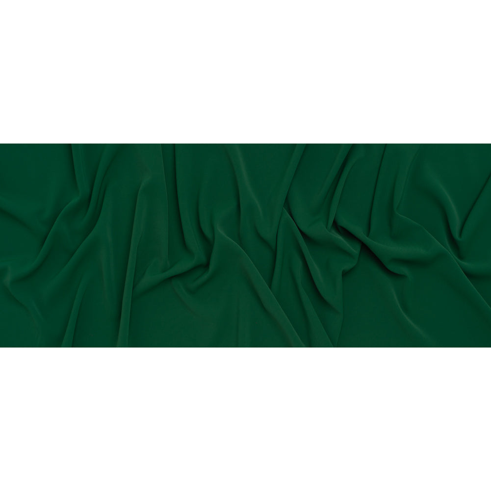 Soft Lightweight Polyester Gabardine - Emerald Green - Stefanie Collection Full