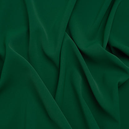 Soft Lightweight Polyester Gabardine - Emerald Green - Stefanie Collection