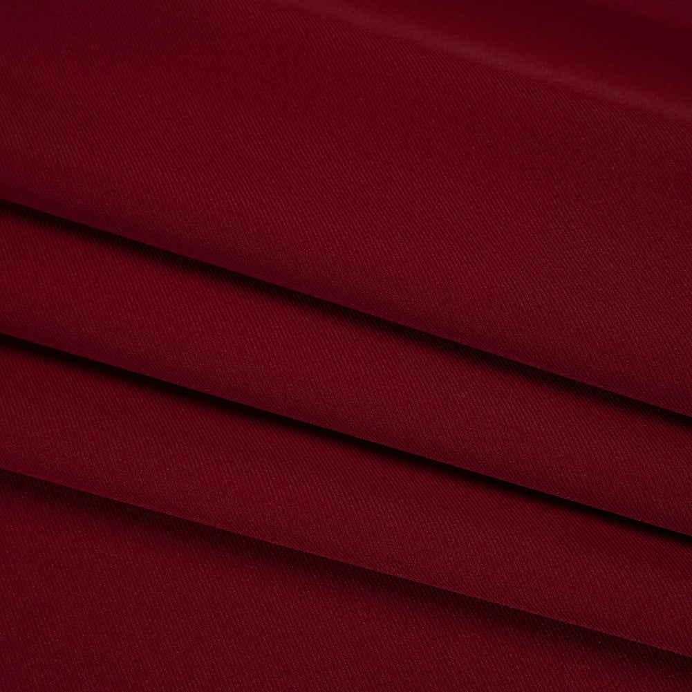 Soft Lightweight Polyester Gabardine - Red - Stefanie Collection