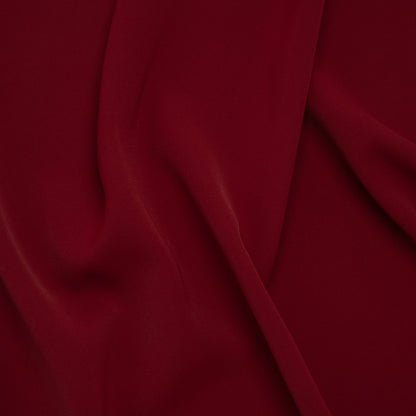 Soft Lightweight Polyester Gabardine - Red - Stefanie Collection