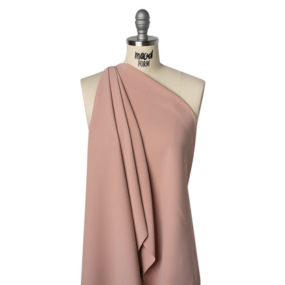 Soft Lightweight Polyester Gabardine - Dusty Rose - Stefanie Collection