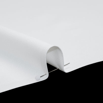 Soft Lightweight Polyester Gabardine - White - Stefanie Collection