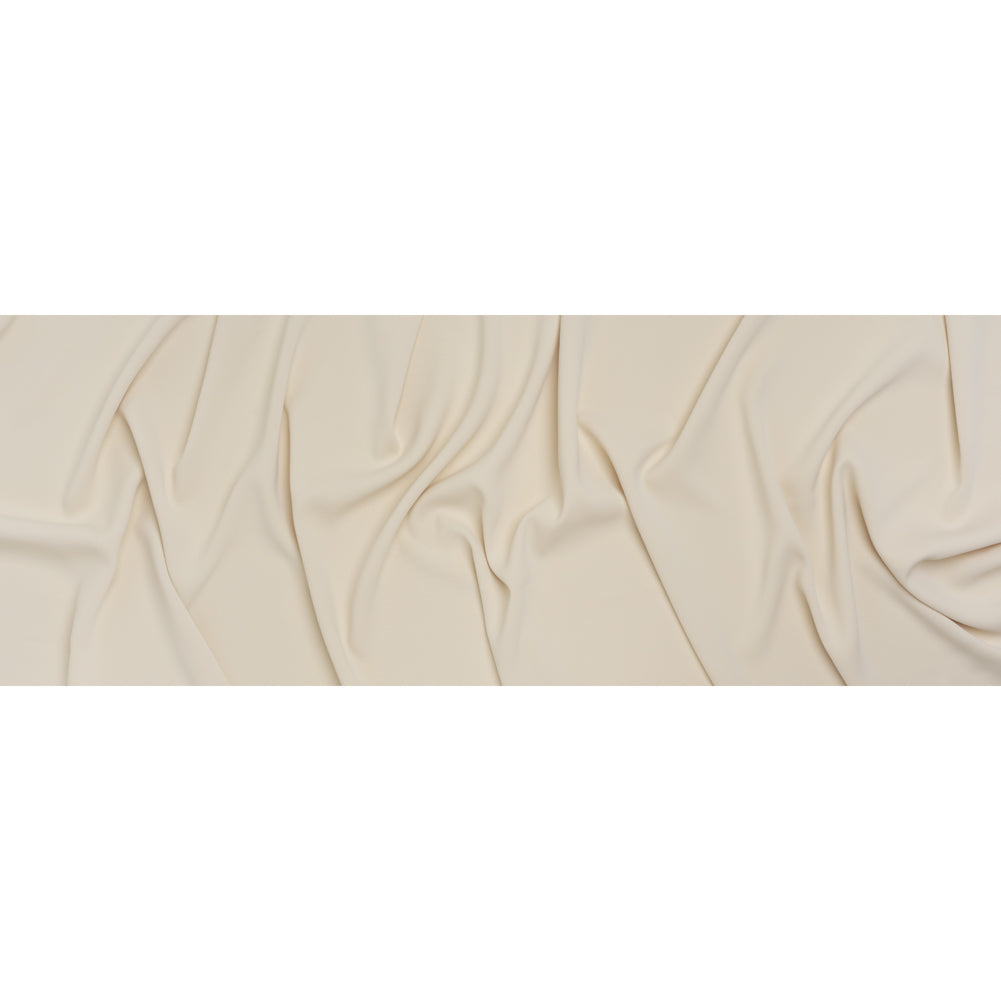 Soft Lightweight Polyester Gabardine - Ivory - Stefanie Collection