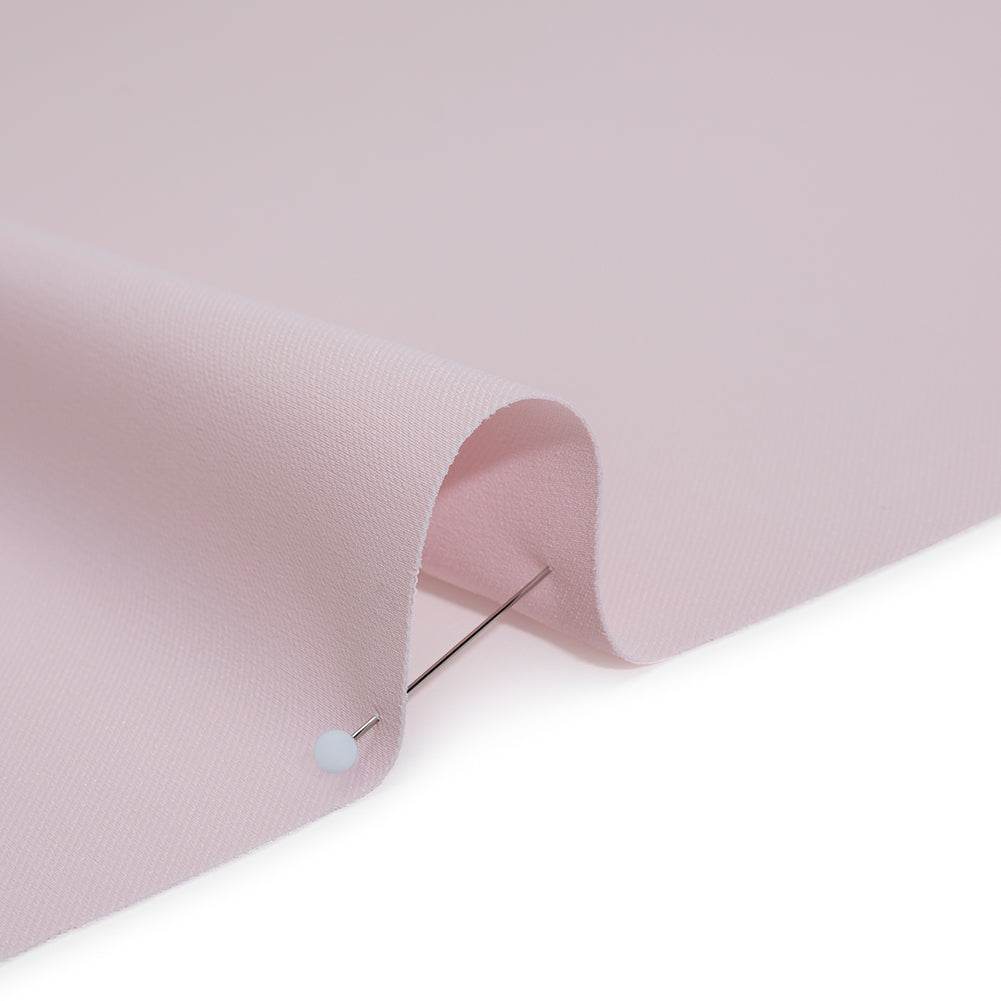 Soft Lightweight Polyester Gabardine - Pale Rose - Stefanie Collection - Detail