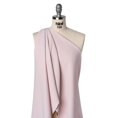 Soft Lightweight Polyester Gabardine - Pale Rose - Stefanie Collection