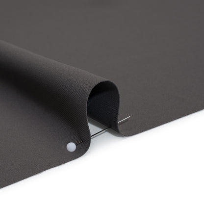 Soft Lightweight Polyester Gabardine - Charcoal - Stefanie Collection