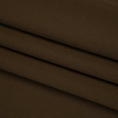 Soft Lightweight Polyester Gabardine - Brown - Stefanie Collection