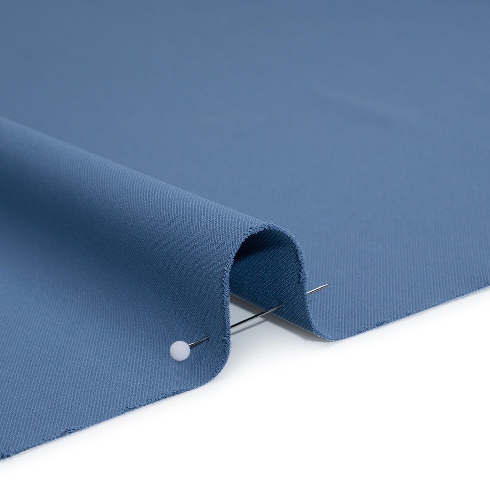 Soft Lightweight Polyester Gabardine - Country Blue - Stefanie Collection